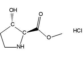 (2S,3R)-Methyl 3-hydroxypyrrolidine-2-carboxylate structure, CAS 496841-08-8