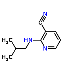 2-(Isobutylamino)nicotinonitrile structure, CAS 77276-32-5