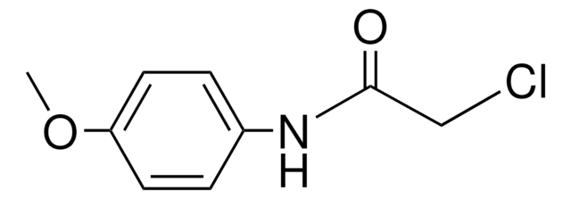 2-chloro-N-(4-methoxyphenyl)acetamide structure, CAS 22303-36-2