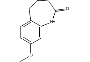8-methoxy-1,3,4,5-tetrahydro-2H-benzo[d]azepin-2-one structure, CAS 22246-83-9