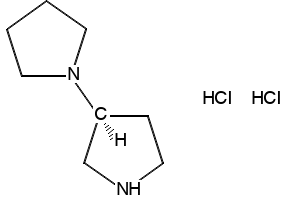 (S)-1,3'-Bipyrrolidine dihydrochloride structure, CAS 956605-97-3