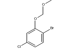 1-Bromo-2-isopropyl-4-(methoxymethoxy)benzene structure, CAS 2635937-09-4