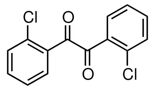 2,2'-DICHLOROBENZIL structure, CAS 21854-95-5