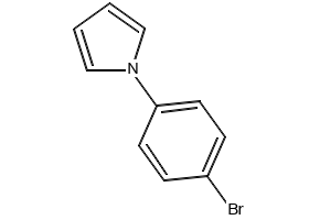 1-(4-BROMO-PHENYL)-1H-PYRROLE structure, CAS 5044-39-3