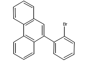 9-(2-Bromphenyl)-phenanthren structure, CAS 3582-48-7
