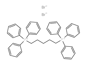 PENTAMETHYLENEBIS(TRIPHENYLPHOSPHONIUM BROMIDE) structure, CAS 22884-31-7