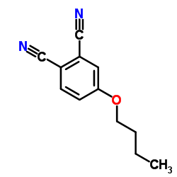 4-N-BUTOXYPHTHALONITRILE structure, CAS 81560-32-9