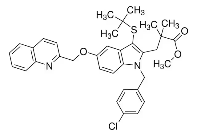 methyl 4-(quinolin-2-ylmethoxy)benzoate structure, CAS 137426-86-9