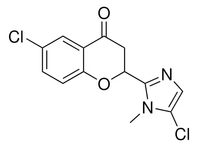 1-(5-chloro-6-methoxynaphthalen-2-yl)hexan-1-one structure, CAS 1221409-20-6