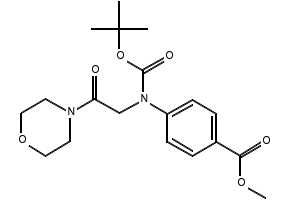 methyl 4-(2-((2-aminophenyl)amino)-2-oxoethyl)benzoate structure, CAS 1104736-37-9