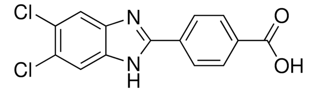 4-((1H-benzo[d]imidazol-2-yl)methyl)benzoic acid structure, CAS 116644-33-8