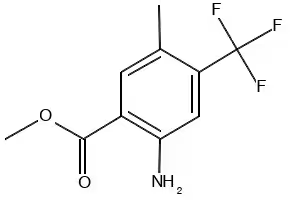 methyl 4-((2-amino-5-bromophenylamino)methyl)benzoate structure, CAS 1627972-56-8