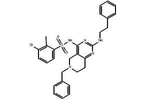 6-Benzyl-2-methyl-5,6,7,8-tetrahydropyrido[4,3-d]pyrimidin-4-ol structure, CAS 1448-40-4