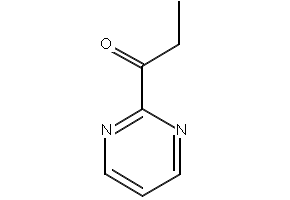 1-(pyrimidin-2-yl) propan-1-one structure, CAS 54643-09-3