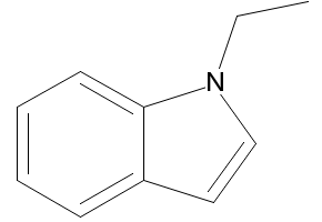 1-Ethyl-1H-indole structure, CAS 10604-59-8