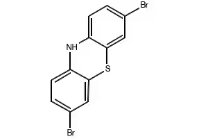 10H-Phenothiazine, 3,7-dinitro- structure, CAS 1747-90-6