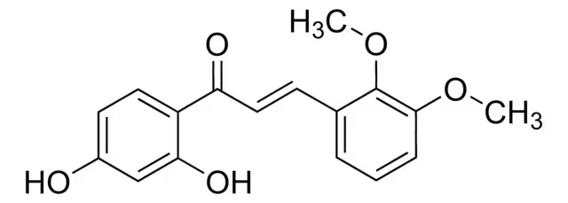 2',4'-Dihydroxy-2,3-dimethoxychalcone structure, CAS 4315-88-2