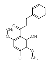 2',4-Dihydroxy-3,6'-dimethoxychalcone structure, CAS 54299-50-2
