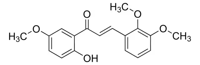 2'-Hydroxy-2,4,4'-trimethoxychalcone structure, CAS 84426-23-3