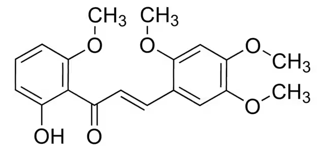 2'-Hydroxy-2,4,5,5'-tetramethoxychalcone structure, CAS 1228592-66-2