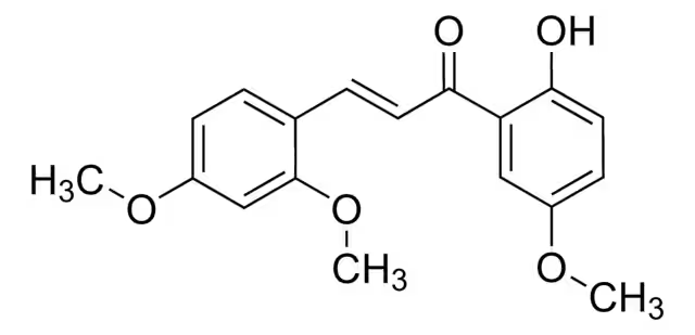 2'-Hydroxy-2,4,5'-trimethoxychalcone structure, CAS 1017083-15-6
