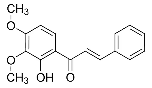 2'-Hydroxy-3',4'-dimethoxychalcone structure, CAS 7478-65-1