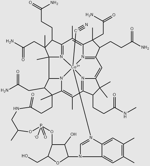 Cyanocobalamin - Impurity G structure, CAS 15130-04-8