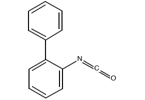 2-BIPHENYLYL ISOCYANATE structure, CAS 17337-13-2