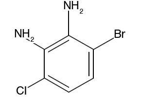 5-Bromo-3-chlorobenzene-1,2-diamine structure, CAS 16429-44-0