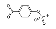 Sulfuryl fluoride, 4-nitrophenyl ester structure, CAS 51451-34-4
