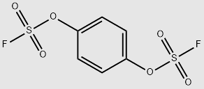 HYDROQUINONE BISFLUOROSULFATE structure, CAS 42158-97-4