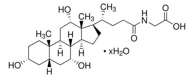 Glycocholic acid hydrate synthetic structure, CAS 1192657-83-2