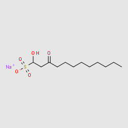 Sodium new houttuyfonate structure, CAS 83766-73-8