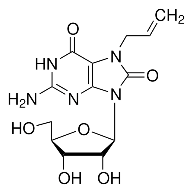 7-methyl-8-oxoguanosine structure, CAS 28007-87-6