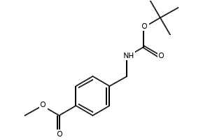 METHYL 4-((TERT-BUTOXYCARBONYLAMINO)METHYL)BENZOATE structure, CAS 120157-96-2