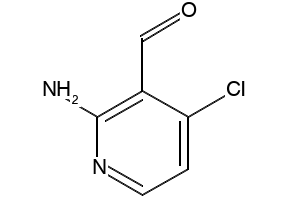 2-AMino-3-forMyl-4-chloropyridine structure, CAS 884004-48-2