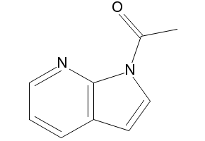 1H-Pyrrolo[2,3-b]pyridine, 1-acetyl- (9CI) structure, CAS 53277-42-2
