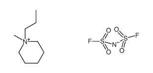 PI13-FSI N-Methyl-N-Propylpiperidinium Bis(fluorosulfonyl) imide structure, CAS 911303-46-3
