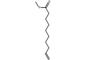 9-Decenoic acid, methyl ester structure, CAS 25601-41-6