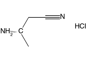 (S)-3-Aminobutanenitrile hydrochloride structure, CAS 1073666-54-2