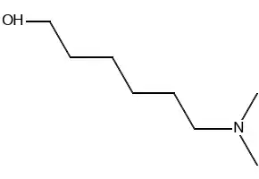 6-DIMETHYLAMINO-1-HEXANOL structure, CAS 1862-07-3