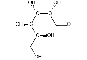L-GULOSE structure, CAS 6027-89-0