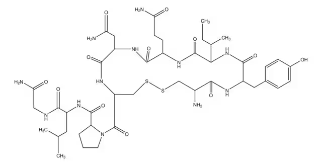 Oxytocin acetate structure, CAS 6233-83-6