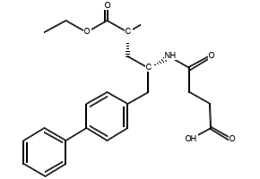 4-(((2S,4R)-1-([1,1'-Biphenyl]-4-yl)-5-methoxy-4-methyl-5-oxopentan-2-yl)amino)-4-oxobutanoic Acid structure, CAS 2408053-56-3