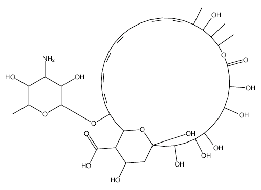 Amphotericin A structure, CAS 1405-32-9