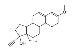 (17α)-13-Ethyl-3-methoxy-18,19-dinorpregna-3,5-dien-20-yn-17-ol structure, CAS 176254-10-7
