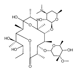 13-O,1-Seco-11-deoxy-1,11-epoxyerythromycin structure, CAS 105900-46-7