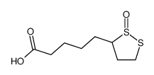 rac-Lipoic Acid Impurity 1 (S-Oxide) structure, CAS 108015-78-7