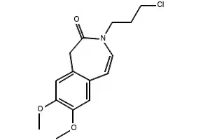 Ivabradine IMpurity structure, CAS 1616710-50-9