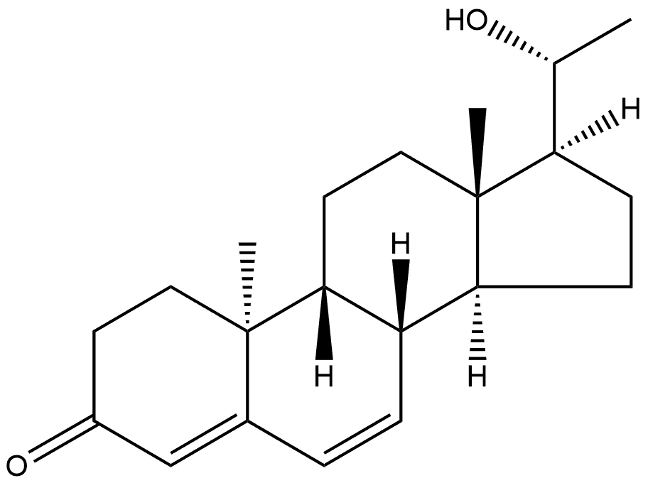 20β-Dihydrodydrogesterone structure, CAS 4243-73-6